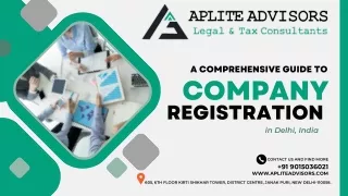 A Comprehensive Guide to Company Registration in Delhi, India
