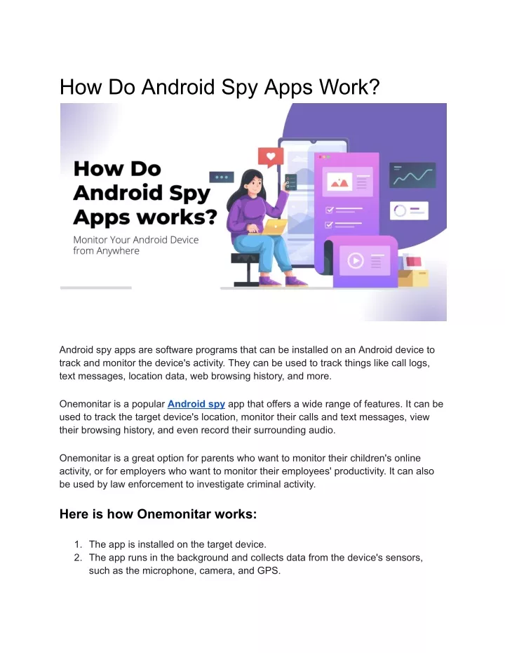 how do android spy apps work