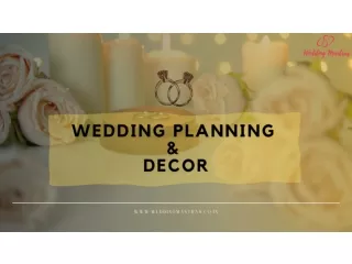 Destination Wedding Planner in Delhi | Wedding Decorators in Delhi NCR