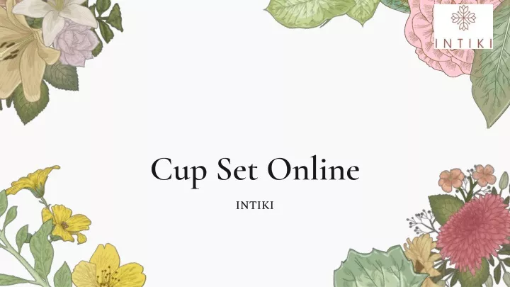 cup set online