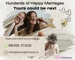 No 1 trusted christian matrimony - Arkmatrimony | Find your perfect match
