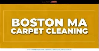 Get In Touch With Expert Carpet Cleaning Services In Boston, MA At Kennedy Carpet