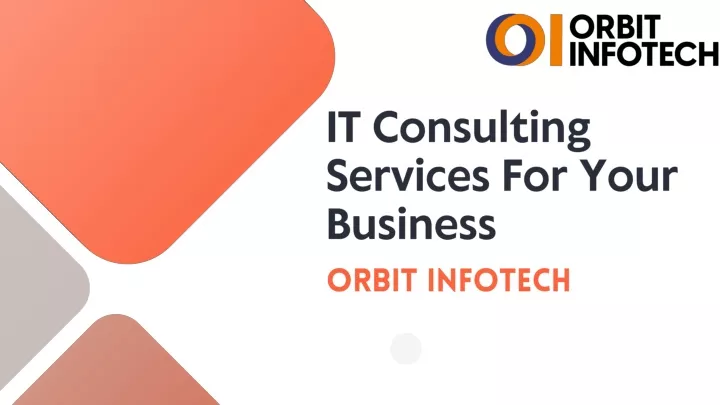 it consulting services for your business