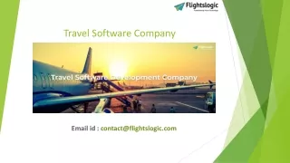 travel software company