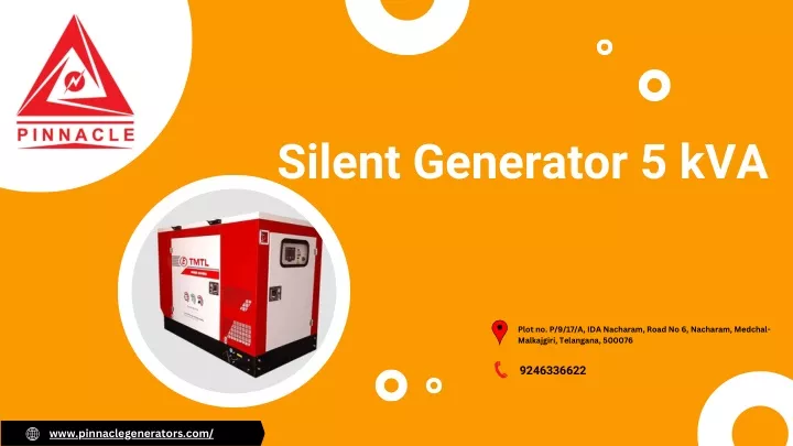 silent generator 5 kva