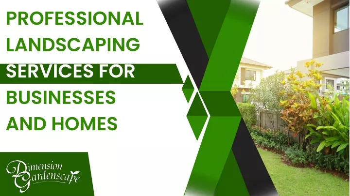 professional landscaping services for businesses