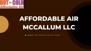 Affordable Air McCallum LLC