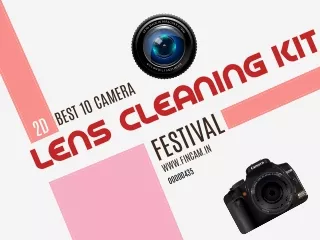 BEST 10 CAMERA LENS CLEANING KIT
