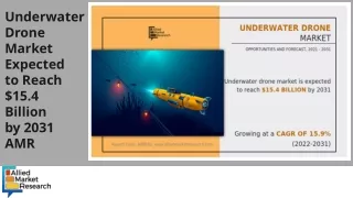 Underwater Drone Market Analysis and Industry By 2031