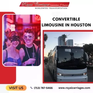 Convertible Limousine in Houston