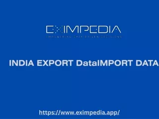 INDIA EXPORT AND IMPORT DATA