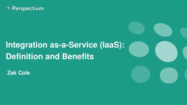 integration as a service iaas definition and benefits