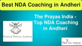 Best NDA Coaching in Andheri