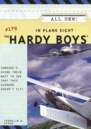 Download Book [PDF] In Plane Sight (The Hardy Boys Book 176)