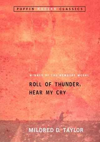 Read ebook [PDF] Roll of Thunder, Hear My Cry