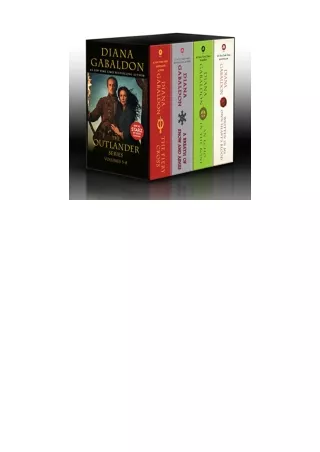 Download Outlander Volumes 58 4Book Boxed Set The Fiery Cross A Breath of Snow and Ashes An Echo in the Bone Written in