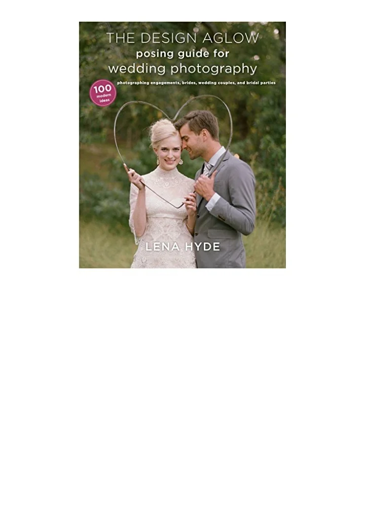 PPT Download The Design Aglow Posing Guide for Wedding Photography