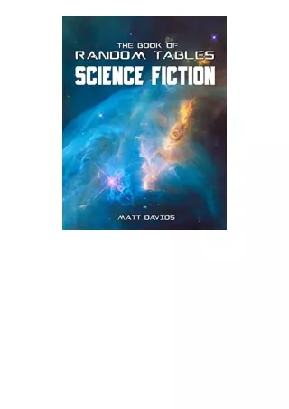 Ebook download The Book of Random Tables Science Fiction 26 Random Tables for Tabletop RolePlaying Games The Books of Ra