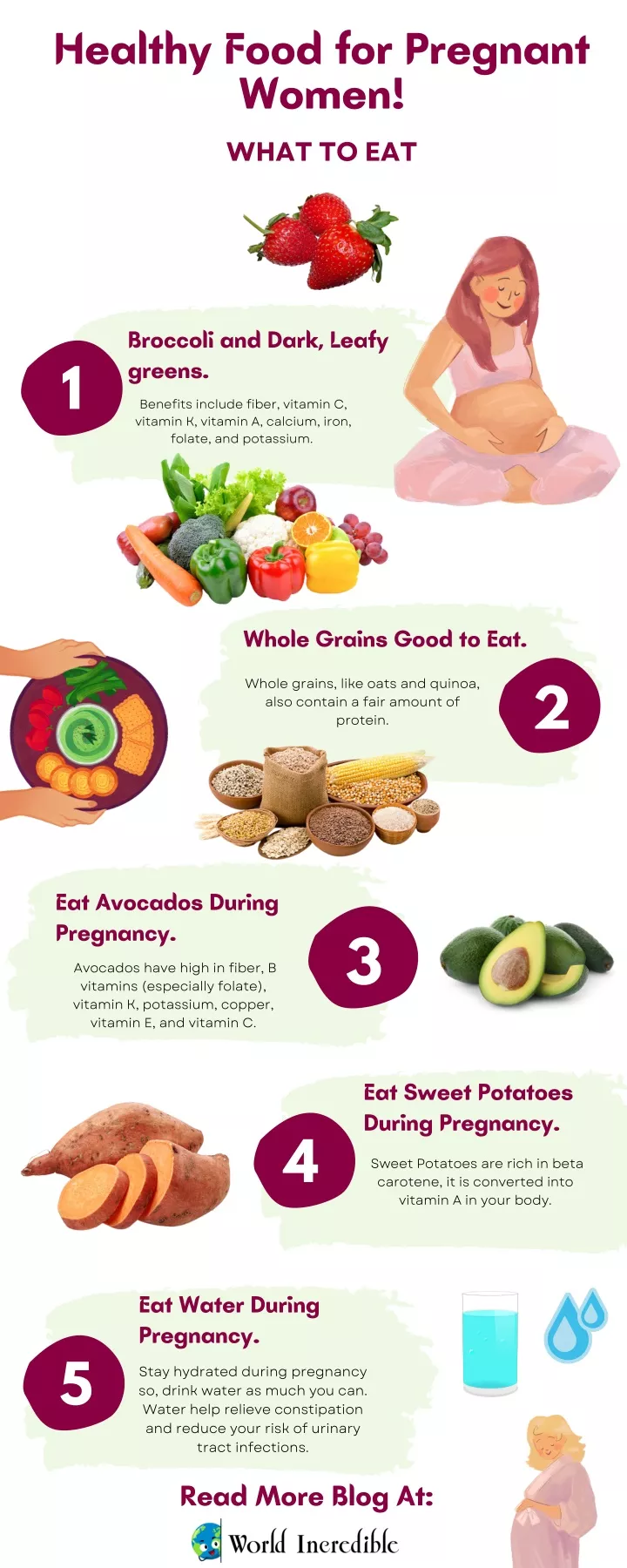 healthy food for pregnant women