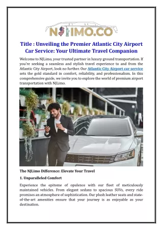 title unveiling the premier atlantic city airport