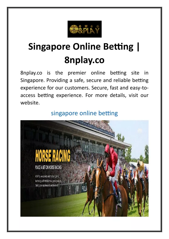 singapore online betting 8nplay co