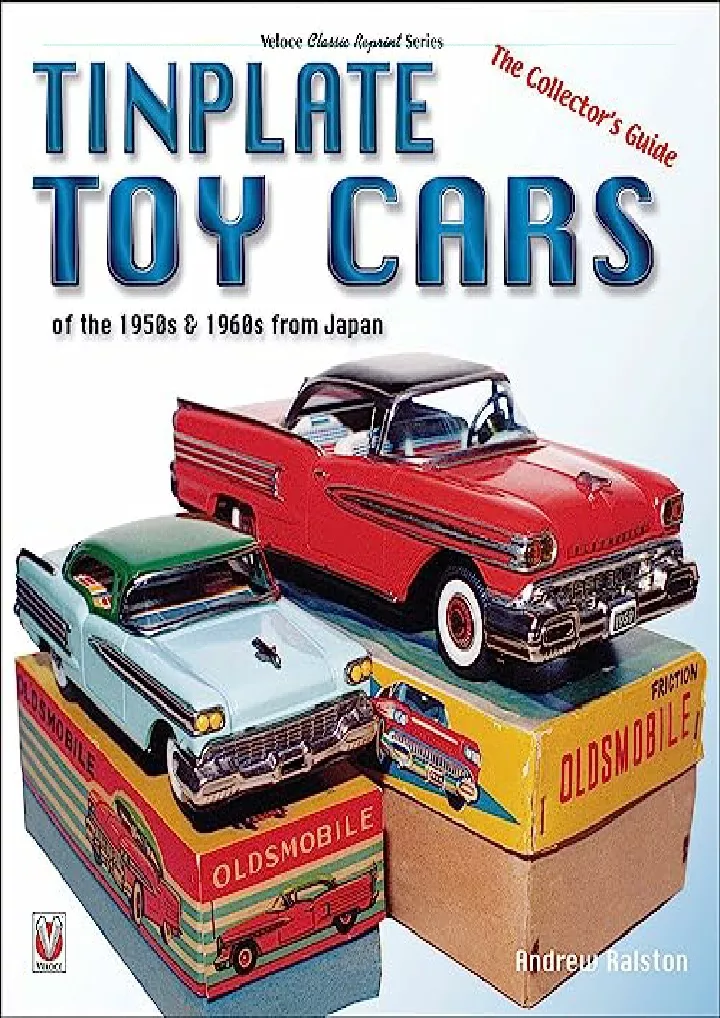 tinplate toy cars of the 1950s 1960s from japan