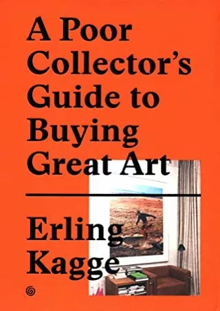 PDF Read Online A Poor Collector's Guide to Buying Great Art ipad
