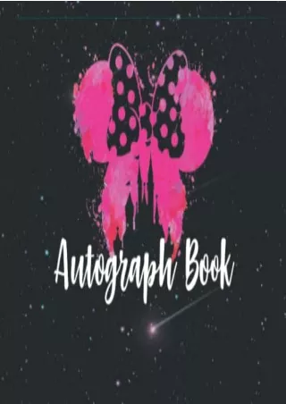 [PDF] DOWNLOAD FREE Autograph Book: Collect Characters /Celebrities Signatu