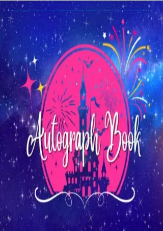 DOWNLOAD [PDF] Autograph Book: Signature & Photo Book, Blank Unlined Memory