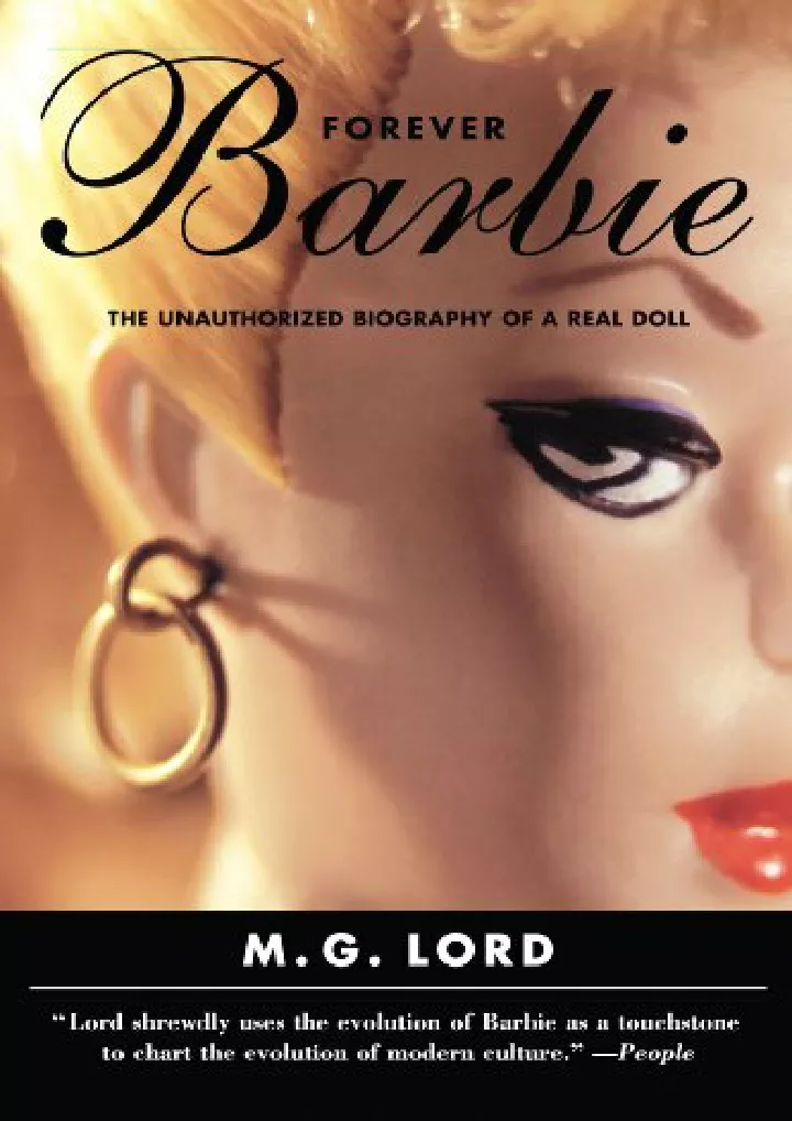 forever barbie the unauthorized biography