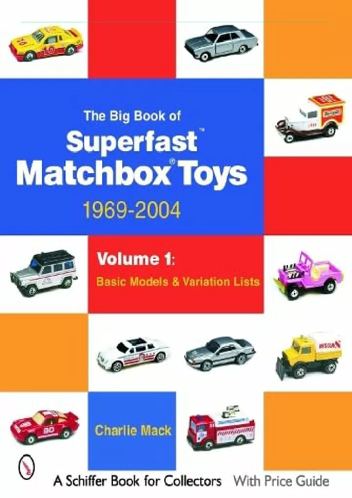 the big book of superfast matchbox toys 1969 2004