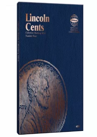 PDF KINDLE DOWNLOAD Lincoln Cent Folder #4: Whitman Folder full