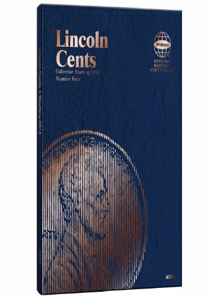 lincoln cent folder 4 whitman folder download