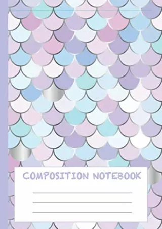 PDF KINDLE DOWNLOAD Composition Notebook: Wide Ruled Lined Paper Notebook J