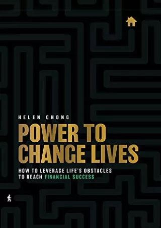 EPUB DOWNLOAD Power To Change Lives: How To Leverage Lifeâ€™s Obstacles To