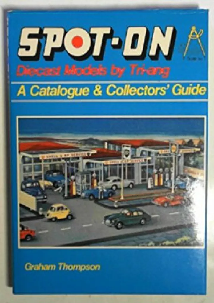 spot on diecast models by tri ang a catalogue