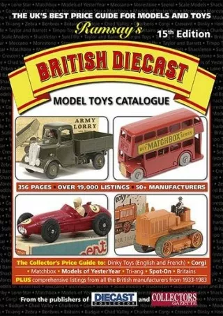 PDF KINDLE DOWNLOAD Ramsay's British Diecast Model Toy Catalogue epub