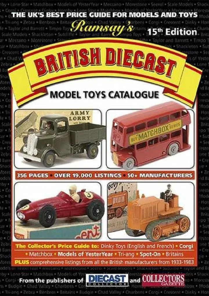 ramsay s british diecast model toy catalogue