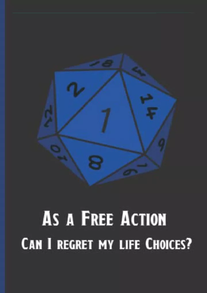 as a free action can i regret my life choices
