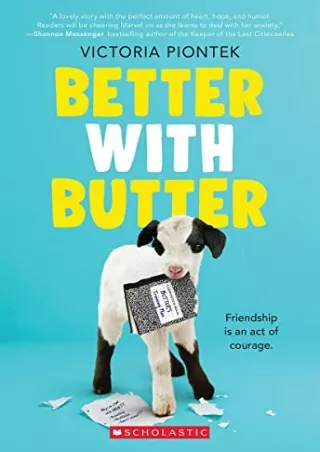 [PDF READ ONLINE] Better with Butter (Wish)