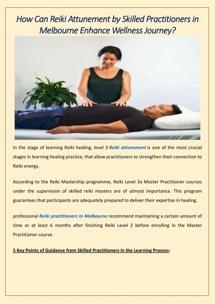 how can reiki attunement how can reiki attunement