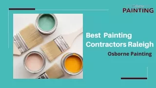Best Raleigh Popcorn Ceiling Removal Company | Osborne Painting
