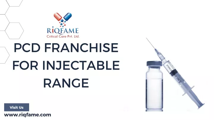 pcd franchise for injectable range