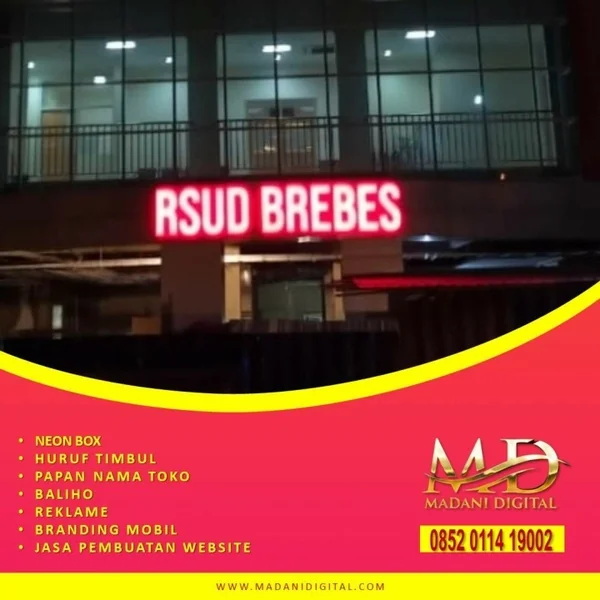 0882-2009-0167 (TERPERCAYA), PROMO Bikin Neon Box Terdekat Tegal