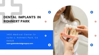 Transform Your Smile: Dental Implants in Rohnert Park