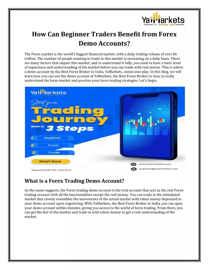 how can beginner traders benefit from forex demo
