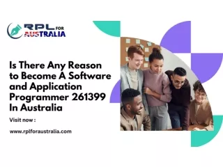 Is There Any Reason to Become A Software and Application Programmer 261399 In Australia