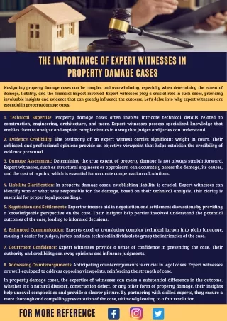 The Importance Of Expert Witnesses In Property Damage Cases