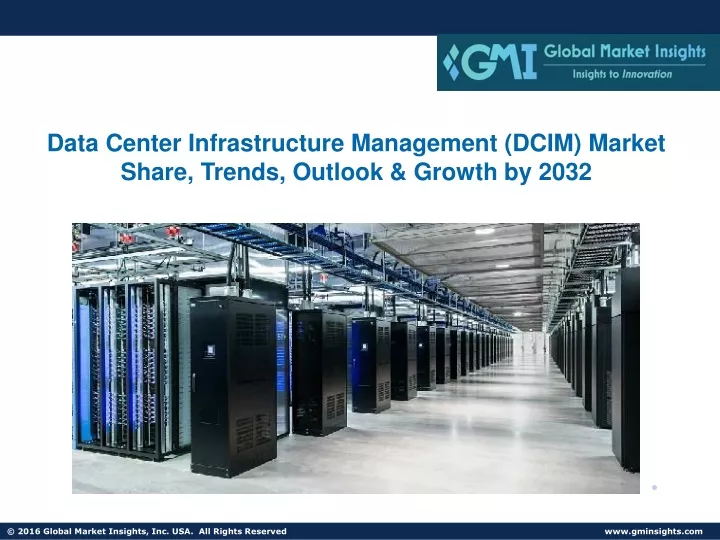 data center infrastructure management dcim market