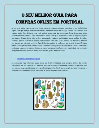 O seu melhor guia para compras online em Portugal